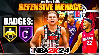 This 6 7quot Build HOF Clamps is a DEFENSIVE MENACE on NBA2K24 [upl. by Maurili869]