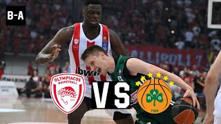 Olympiacos  Panathinaikos 7370  Full Highlights  Basket League Finals Game 1  04062023 [upl. by Edac200]