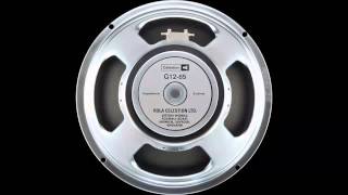 Guitar Speakers comparison  Celestion Seventy 80 vs G1265 [upl. by Alrad]