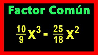 ✅👉 Factor Comun con fracciones [upl. by Nitram]