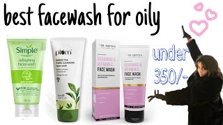 ✨Best Facewash For Oily skin ✨Under Rs 350  facewash facewashforacne facewash facewash skin [upl. by Moreno114]