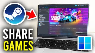 How To Share Games On Steam  Full Guide [upl. by Ahsaela]