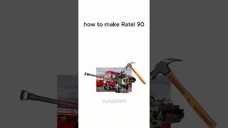 How to make ratel 90 kinda warthunder [upl. by Neggem]