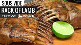 Best Way to Cook RACK OF LAMB Sous Vide with Joule ChefSteps by Sous Vide Everything [upl. by Dlnaod]