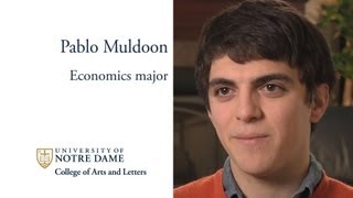 Economics Student Profile Pablo Muldoon [upl. by Alexandre942]