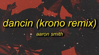 Aaron Smith  Slay x Dancin KRONOTikTok Remix sped up Lyrics  slay slay tiktok [upl. by Dlanor]