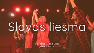 SLAVAS LIESMA  07072024  Kristus Pasaulei slavēšana [upl. by Nnaael108]