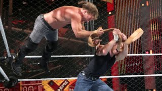 FULL MATCH  Dean Ambrose vs Chris Jericho – Asylum Match WWE Extreme Rules 2016 [upl. by Trebreh]