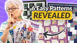 Secret EASY Patterns Every Quilter Should Know [upl. by Eledoya]