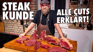 Steakkunde  das perfekte Steak für jeden Geschmack 🥩 [upl. by Richard]