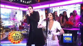 GEazy amp Halsey Perform quotHim amp Iquot GMA LIVE [upl. by Otir297]