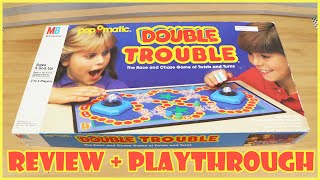 Double Trouble Board Game Review amp Full Playthrough  Board Game Night [upl. by Anohsal]