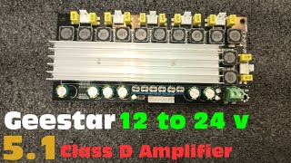 class D amplifierGeestar 51 Class D AmplifierTPA 3116 class D Amplifier [upl. by Hceicjow907]