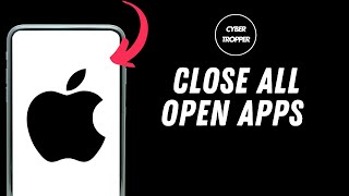 How to Close All Open Apps on iPhone [upl. by Ardnoyek]