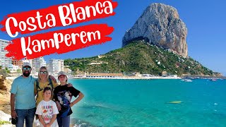 Costa Blanca kamperem Calpe czy warto odwiedzić i gdzie zaparkować Zima w Hiszpanii [upl. by Rosemarie38]