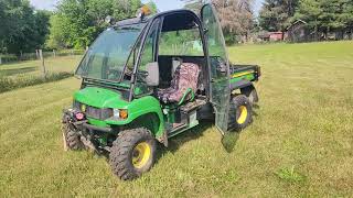 2004 John Deer Gator HPX 4x4 Diesel w Cab [upl. by Bust]