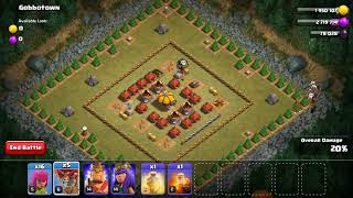 Clash of Clans  Gobbo TownSingle Player Mission [upl. by Nodaj]