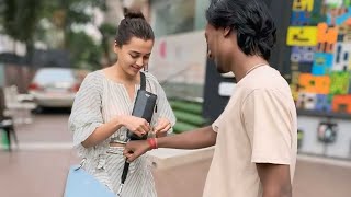 Tejasswi Prakash Celebrates Raksha Bandhan With Paparazzi [upl. by Gracia]