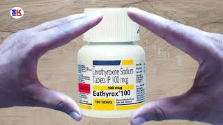 Euthyrox 100 Tablet  Levothyroxine Sodium Tablet  Euthyrox 100mg Tablet Uses Benefits [upl. by Chlori]