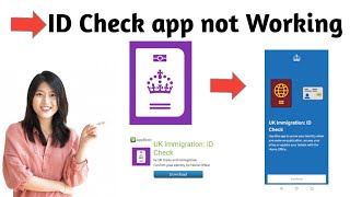 How to fix UK Immigration ID Check app not working iPhone [upl. by Samot]