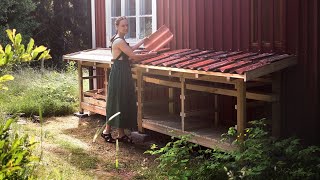 I almost built an outdoor scrap wood storage shed Story 84 [upl. by Dara]