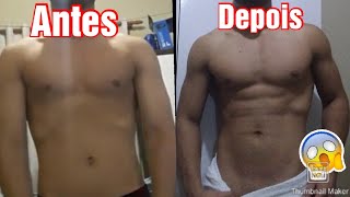 EVOLUÇÃO NATURAL 6 MESES DE ACADEMIA  MESOMORFO  SEM SUPLEMENTAÇÃO  MOTIVAÇÃO [upl. by Ttik591]