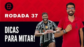 DICAS CARTOLA FC 2023  RODADA 37 ATAQUE PRA ESTOURAR [upl. by Bashee]