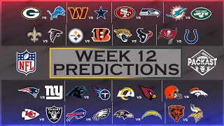 NFL Week 12 Predictions [upl. by Portugal]