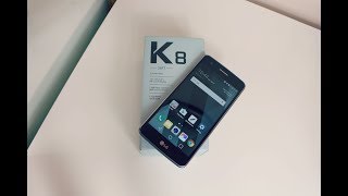 LG K8 2017  Unboxing HD [upl. by Josey571]