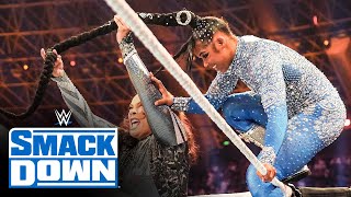 Bianca Belair vs Nia Jax – Queen of the Ring Semifinals SmackDown highlights May 24 2024 [upl. by Buckley]