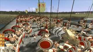 360 Levies vs 1600 Spartans 240 Elephants 480 Berserkers amp 360 Chariots [upl. by Nnaasil]