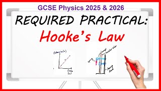 Hookes Law  REQUIRED PRACTICAL GCSE Physics Paper 2 [upl. by Ynabla]