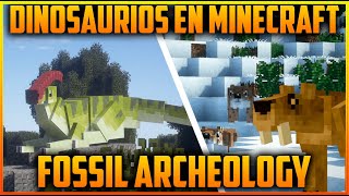 TUTORIAL FOSSIL AND ARCHEOLOGY MOD 112 EL MEJOR MOD DE DINOSAURIOS [upl. by Ardnnek]