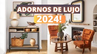 ADORNOS DE LUJO 2024 DECORACION DE INTERIORES [upl. by Swec96]