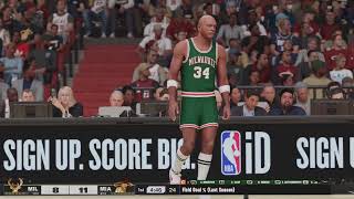 【2K25 NBA】All Time Milwaukee Bucks vs All Time Miami Heat [upl. by Leivad456]