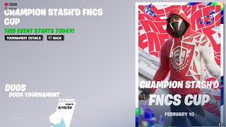 CHAMPION STASHED CUP FNCS  INDIAN DAY 29100 [upl. by Acebber119]