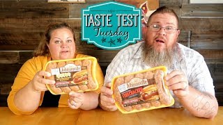 Taste Test Tuesday  Johnsonville Limited Edition Sausage  Firecracker and Queso Flavors [upl. by Beisel]