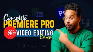 Premiere Pro Tutorial In Hindi  Complete Video Editing Course 2024 [upl. by Tiernan362]