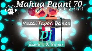 Mahua Pani Saturi Tanka Aatheni  Matal Tapori Dance  Dj Sambit X Dj Sagar [upl. by Aretak54]