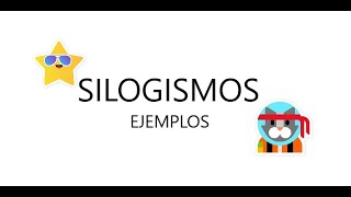 QUE SON SILOGISMOS y Ejemplos [upl. by Bromley701]