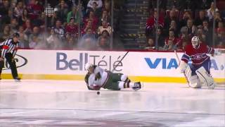 Devin Setoguchi Shootout Fail vs Canadiens  NHL 1312 [upl. by Germain]