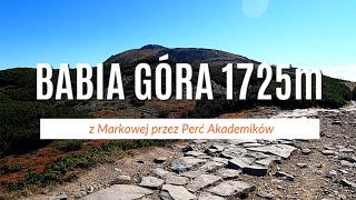 Babia Góra Diablak latem z Zawoi Markowa opis szlaku [upl. by Garcia]