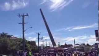 Port Kembla stack blown up [upl. by Broddy33]