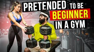 Elite Powerlifter Pretended to be a BEGINNER in a GYM 1  Anatoly gym prank [upl. by Oicelem749]