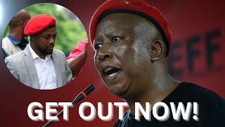 EFF Is Finished Top Leader Has Been Fired Mbuyiseni Ndlozi [upl. by Saoj]