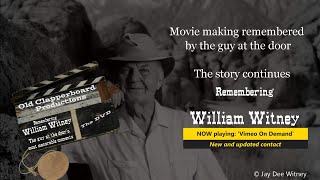 Remembering William Witney motion picture directorThe story continues [upl. by Ahsienar]