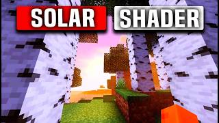 SOLAR Shader mcpe 121☢️ Solar shaders minecraft bedrock 121☢️PE [upl. by Aruon]