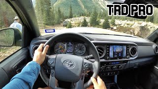 The 2022 Toyota Tacoma TRD Pro is the Same Great OffRoad Companion POV Drive Review [upl. by Isla830]