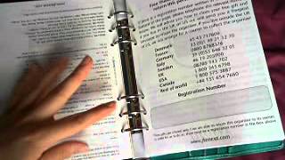 Filofax for beginners How to set up your Filofax [upl. by Sirdi]