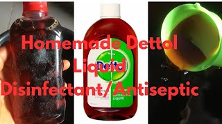 How to make DETTOL liquid disinfectant  Dettol antiseptic at home [upl. by Donahue]